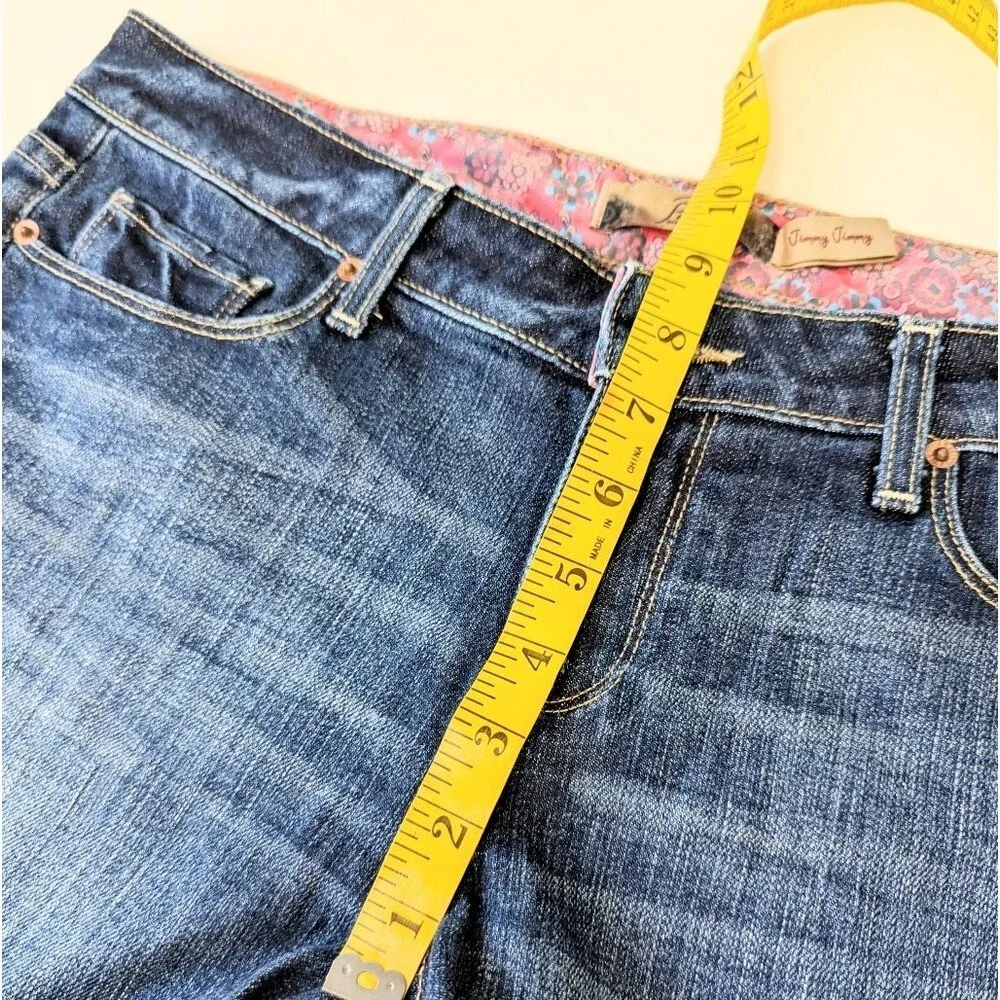Paige Denim Cut Off Jean Shorts 28 Denim Y2K Coastal Anericana Summer Beachy